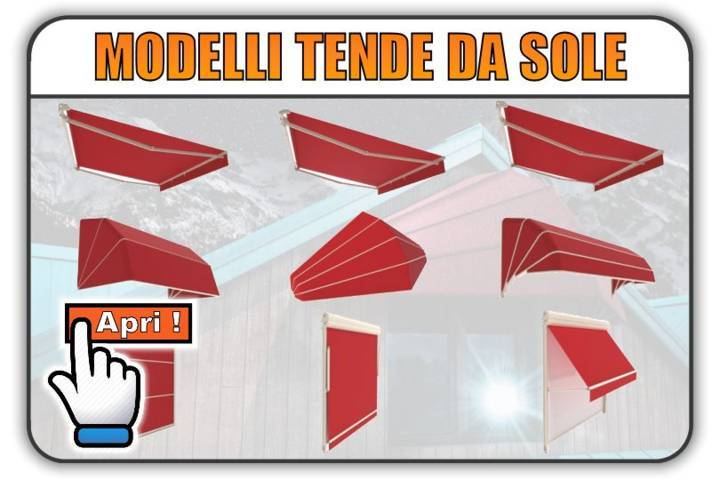 modelli tende da sole aosta